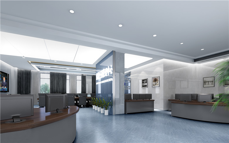 武汉办公室装修设计案例效果图