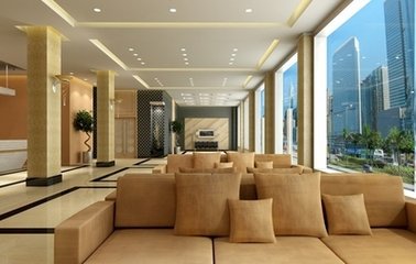 武汉办公楼装修设计效果图